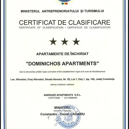 Dominichos アパート *